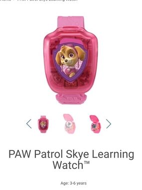 Paw Patrol Skye Kids Interactive Watch - Pink